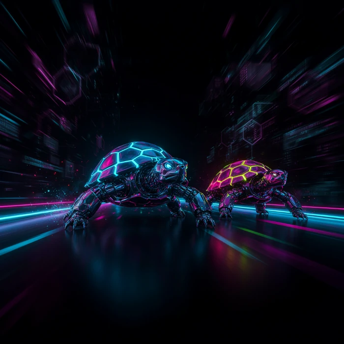 Neon Turtle Race — Cashback Hingga 20%